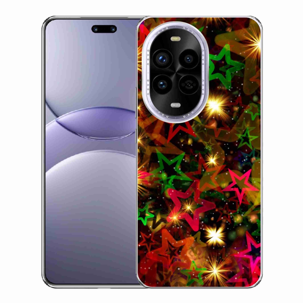 Gél borítás mmCase a Huawei Nova 13 Pro 5G-n - színes csillagok