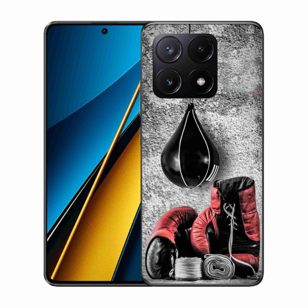 Gélburkolat mmCase a Xiaomi Poco X6 Pro 5G számára - bokszzsák és kesztyűk