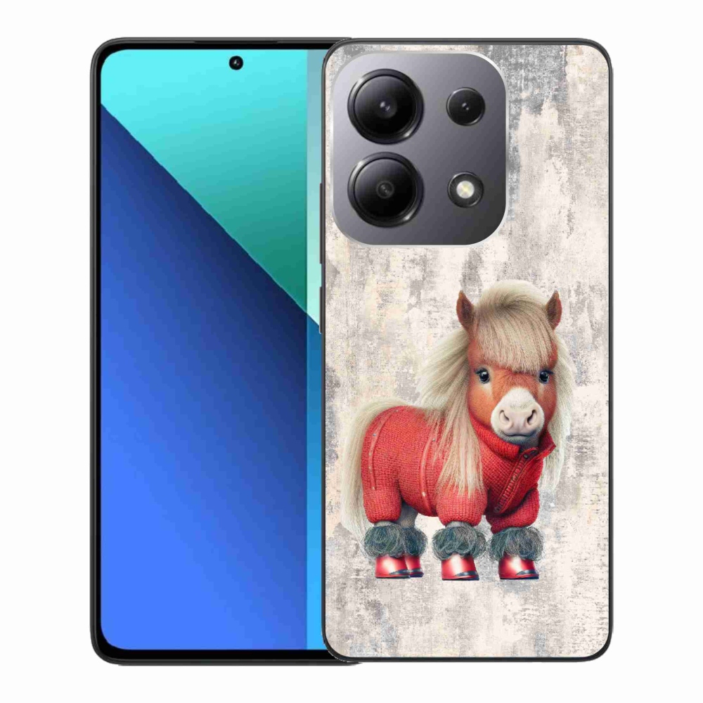 Gél borítás mmCase a Xiaomi Redmi Note 13-hoz - póni pulóverben