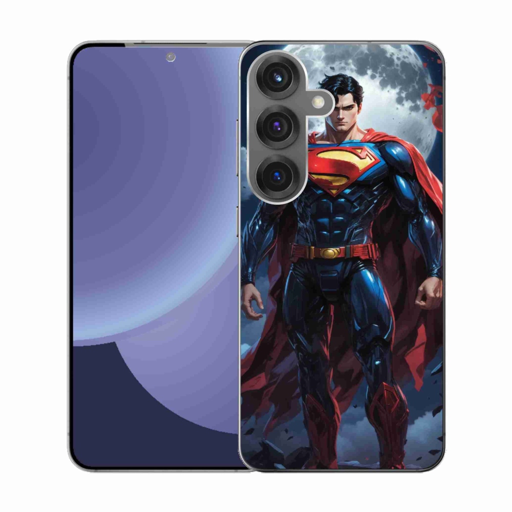 Gél borítás mmCase Samsung Galaxy S25 készülékhez - superman