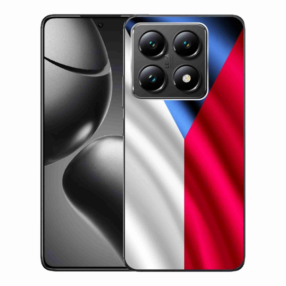 Gél borítás mmCase a Xiaomi 14T - cseh zászlóhoz
