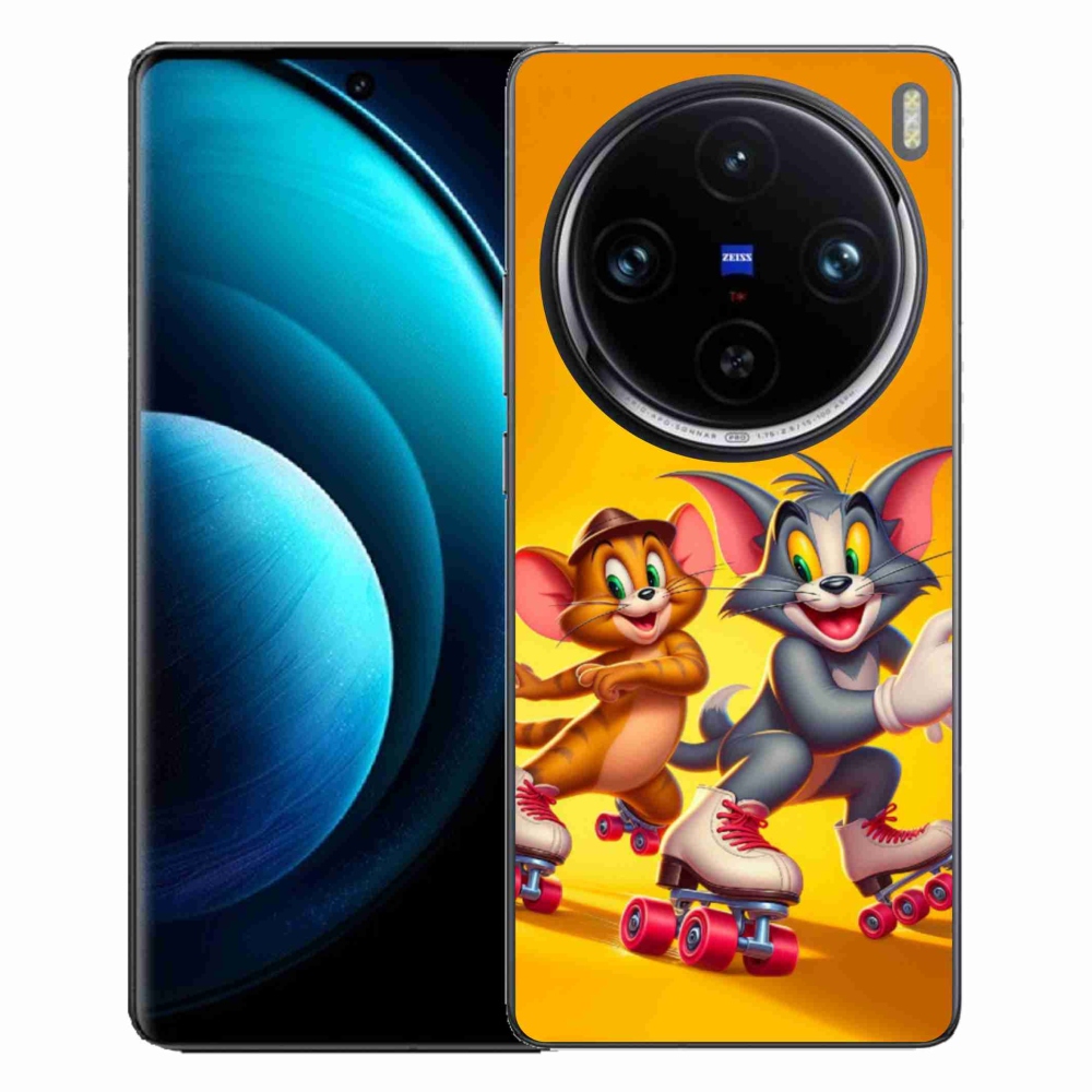 Zselés borítás mmCase a Vivo X100 Pro 5G készülékhez - tom and jerry
