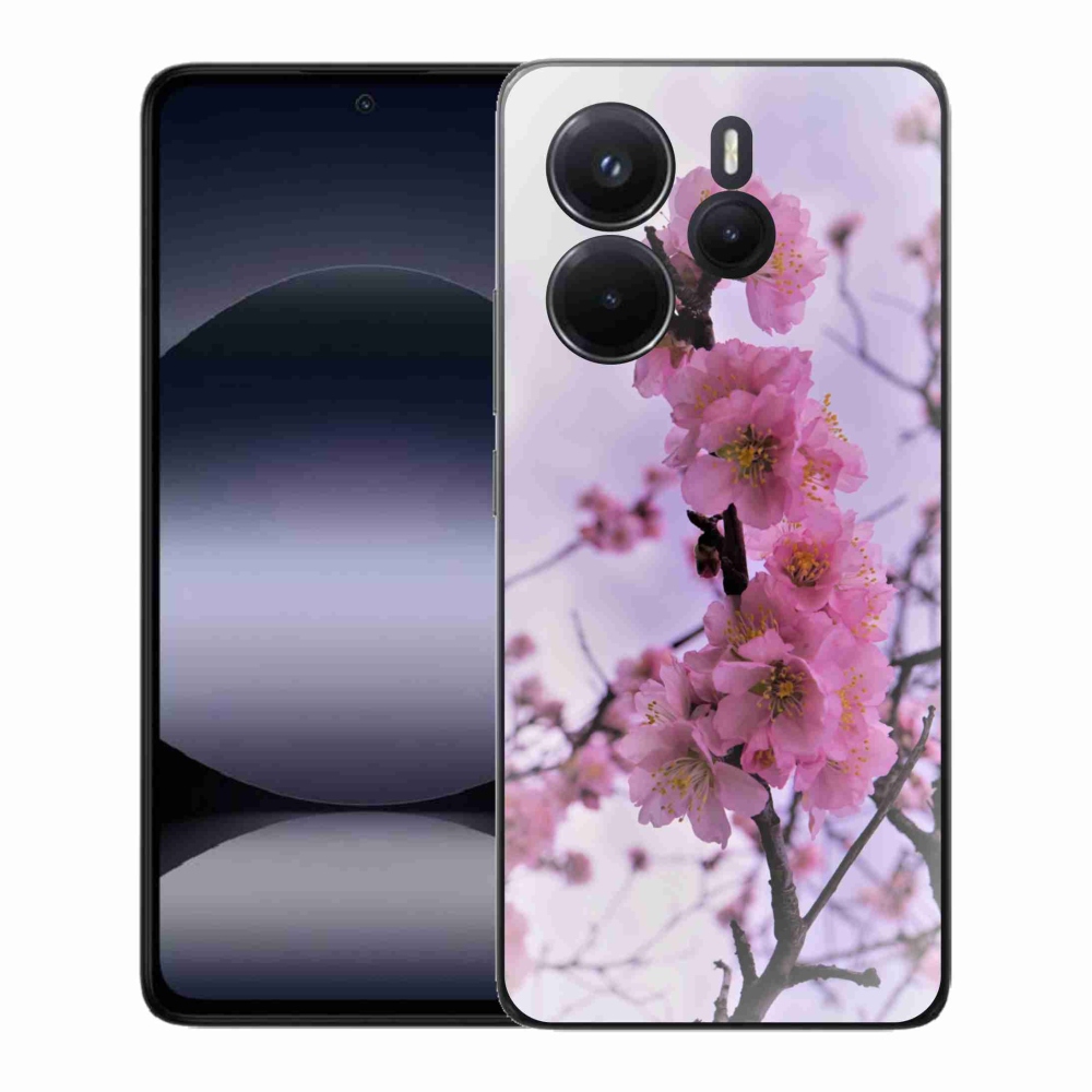 Gél borítás mmCase a Xiaomi Redmi Note 14 - virágok 7