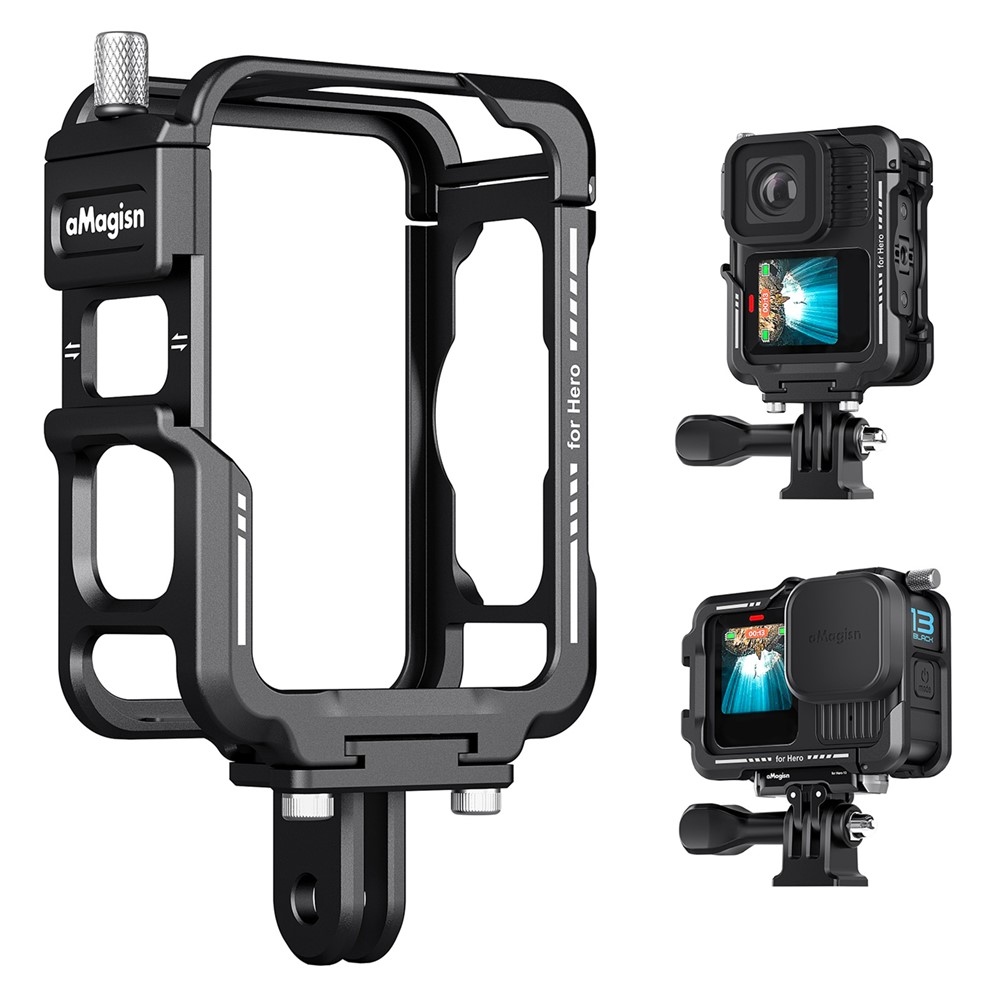 AMAGISN fém védőkeret GoPro Hero 13/12/11/10/9 kamerákhoz