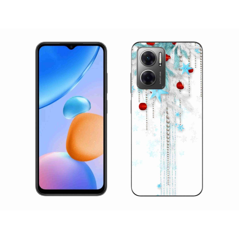 Gél borító mmCase a Xiaomi Redmi 10 5G-hez - karácsonyi dekoráció