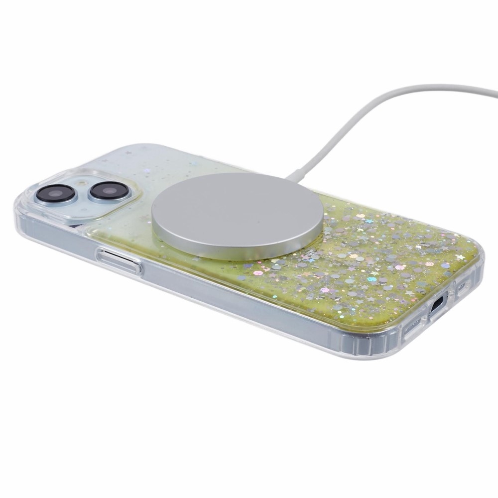 JTW géltok MagSafe-fel iPhone 13-hoz - Sárga