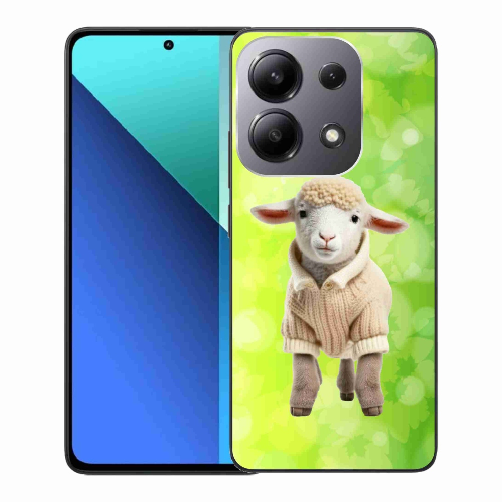 Gél borítás mmCase a Xiaomi Redmi Note 13-hoz - bárány pulóverben