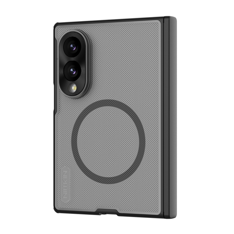 Nillkin Super Frosted FOLD mágneses hátlap a Samsung Galaxy Z Fold 8-hoz, átlátszó fekete