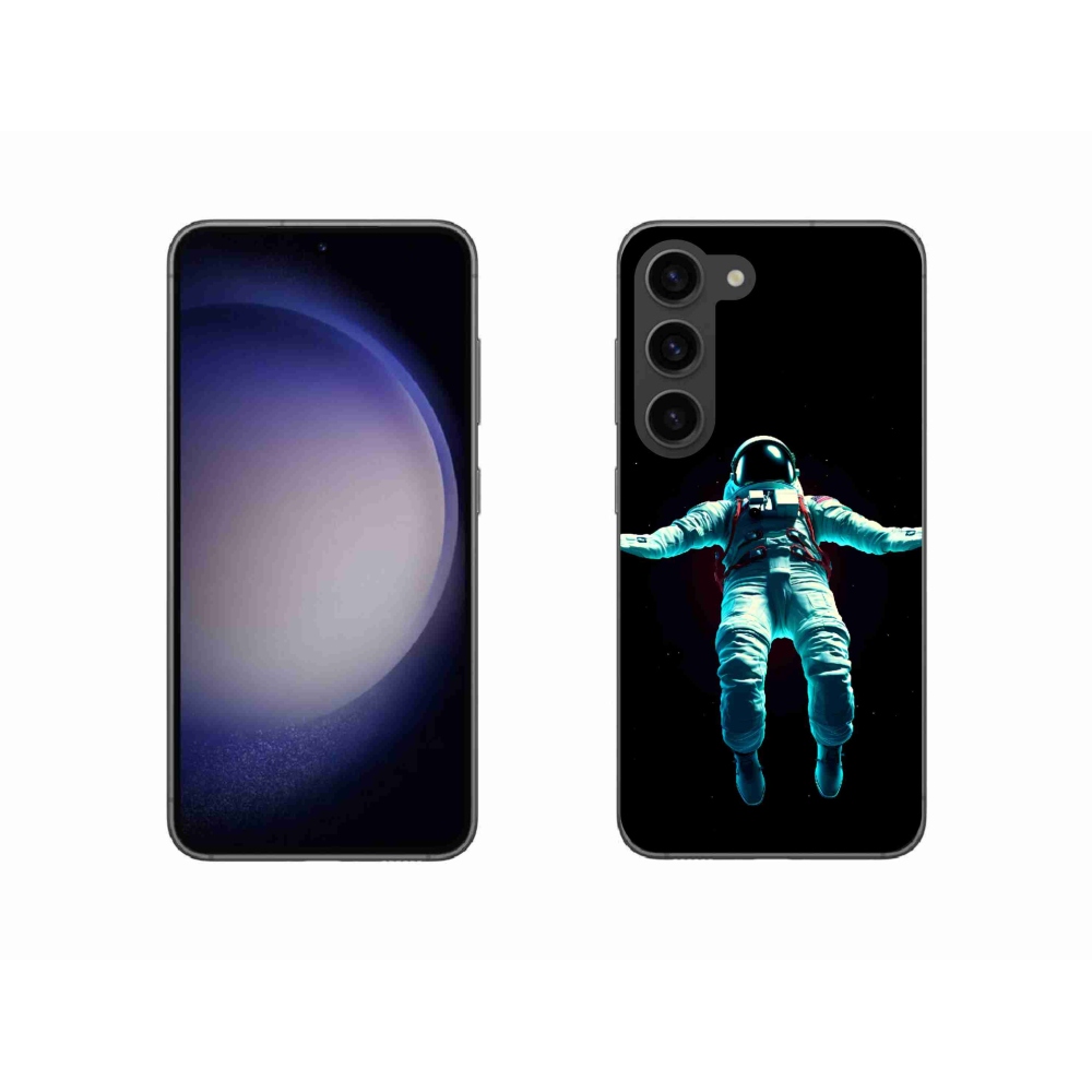 Gél borítás mmCase Samsung Galaxy S23 5G - asztronauta számára