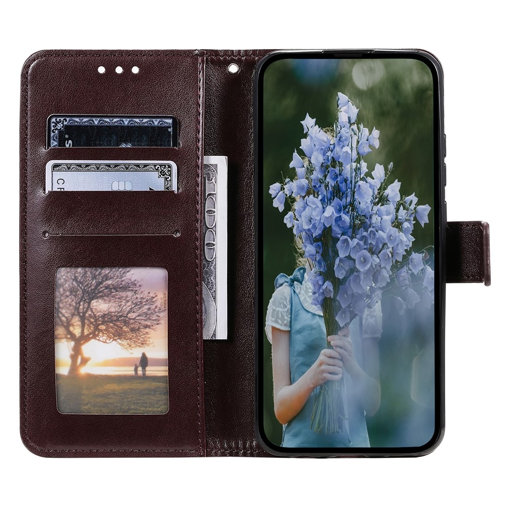 Mandala könyvtáska Samsung Galaxy A26 5G - barna