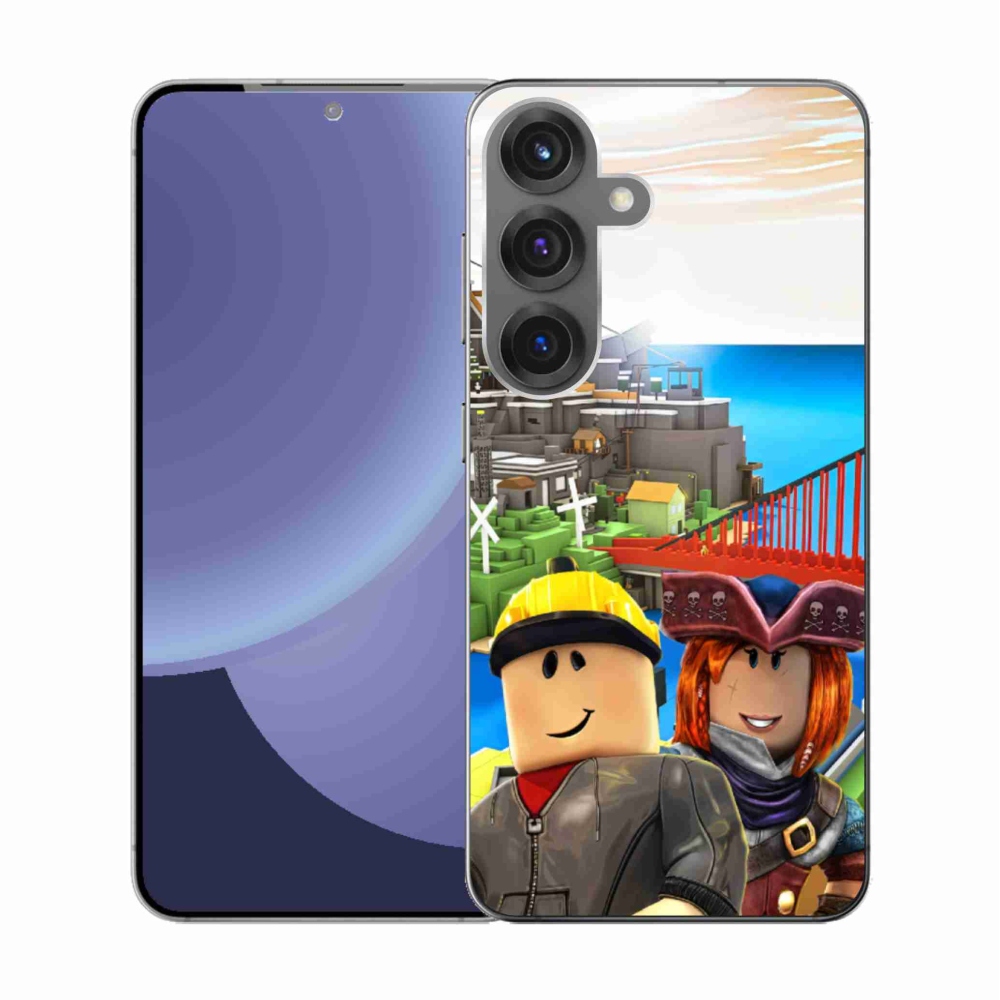 Zselés borítás mmCase Samsung Galaxy S25 készülékhez - roblox 1