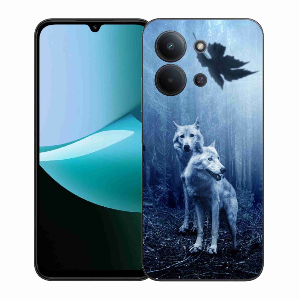 Gél borítás mmCase for Xiaomi Redmi 15C 4G (171mm)/Poco C85 4G (171mm) - farkasok az erdőben