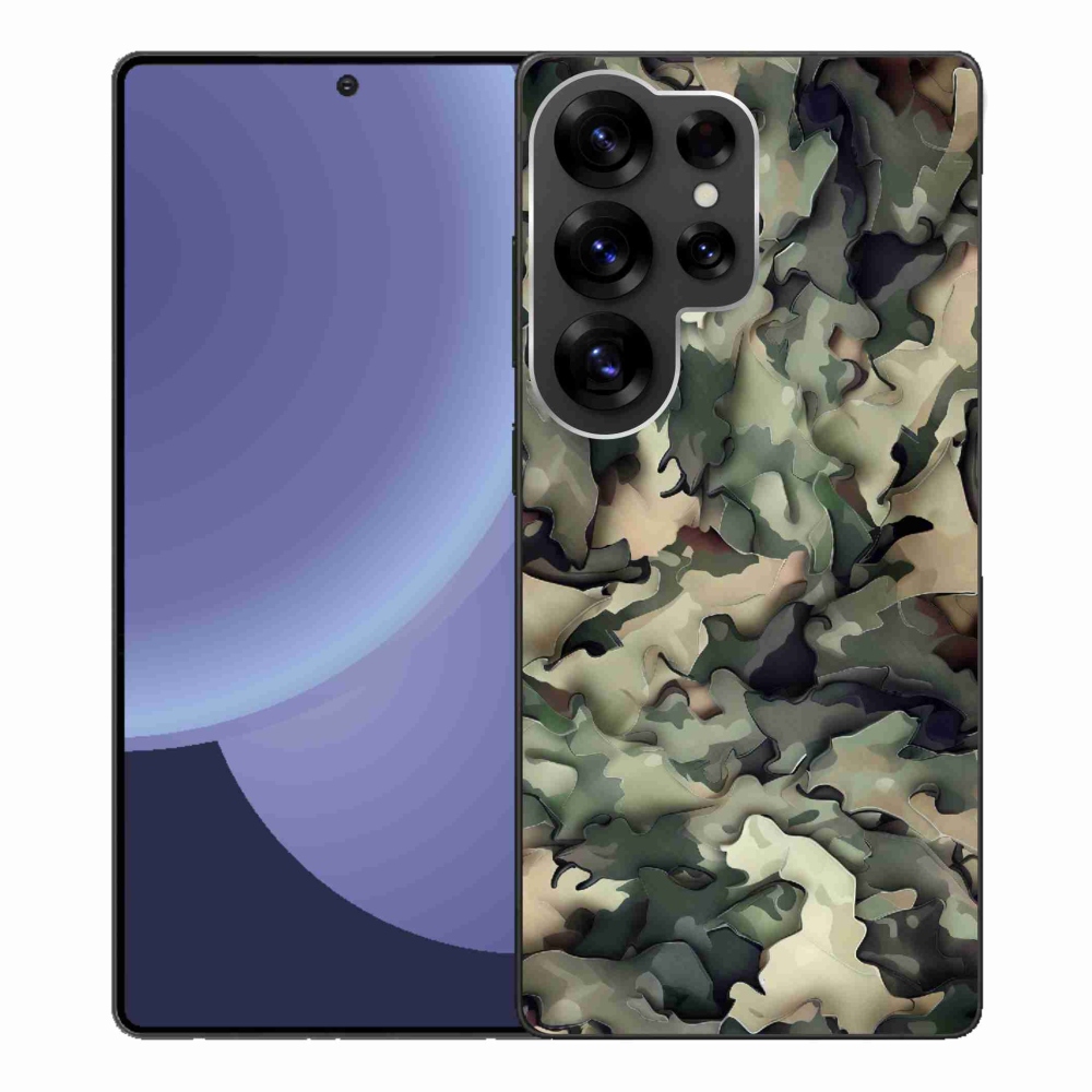 Zselés borítás mmCase Samsung Galaxy S25 Ultra - terepszínű minta 9