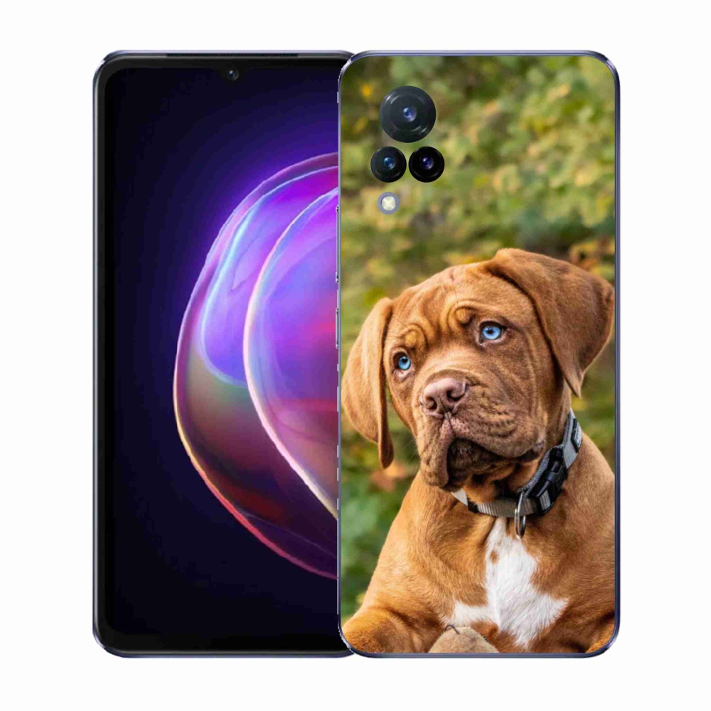 Gél borítás mmCase a Vivo V21 4G/5G készülékhez - kölyökkutyakék