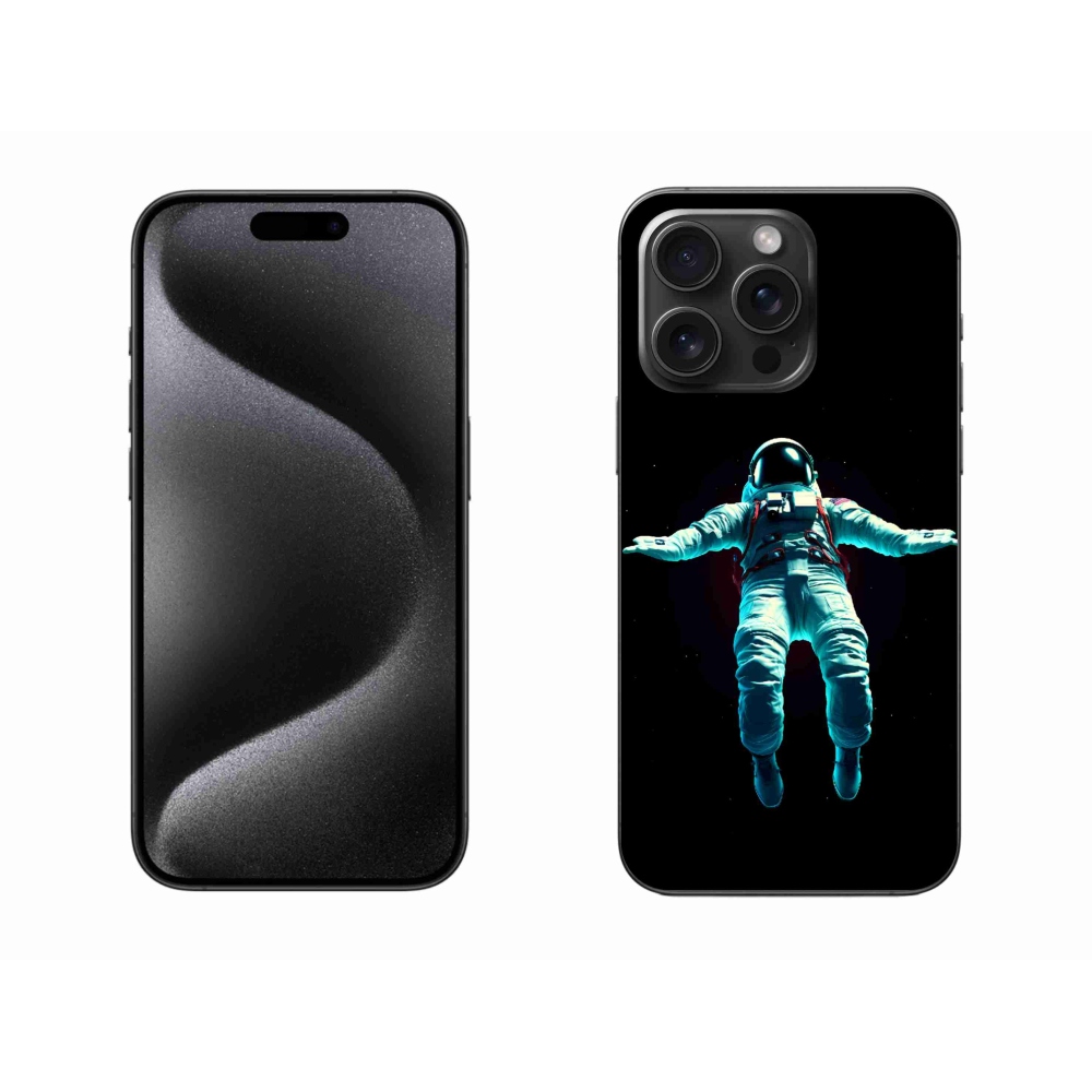 Gél védőburkolat mmCase iPhone 15 Pro Max készülékhez - űrhajós