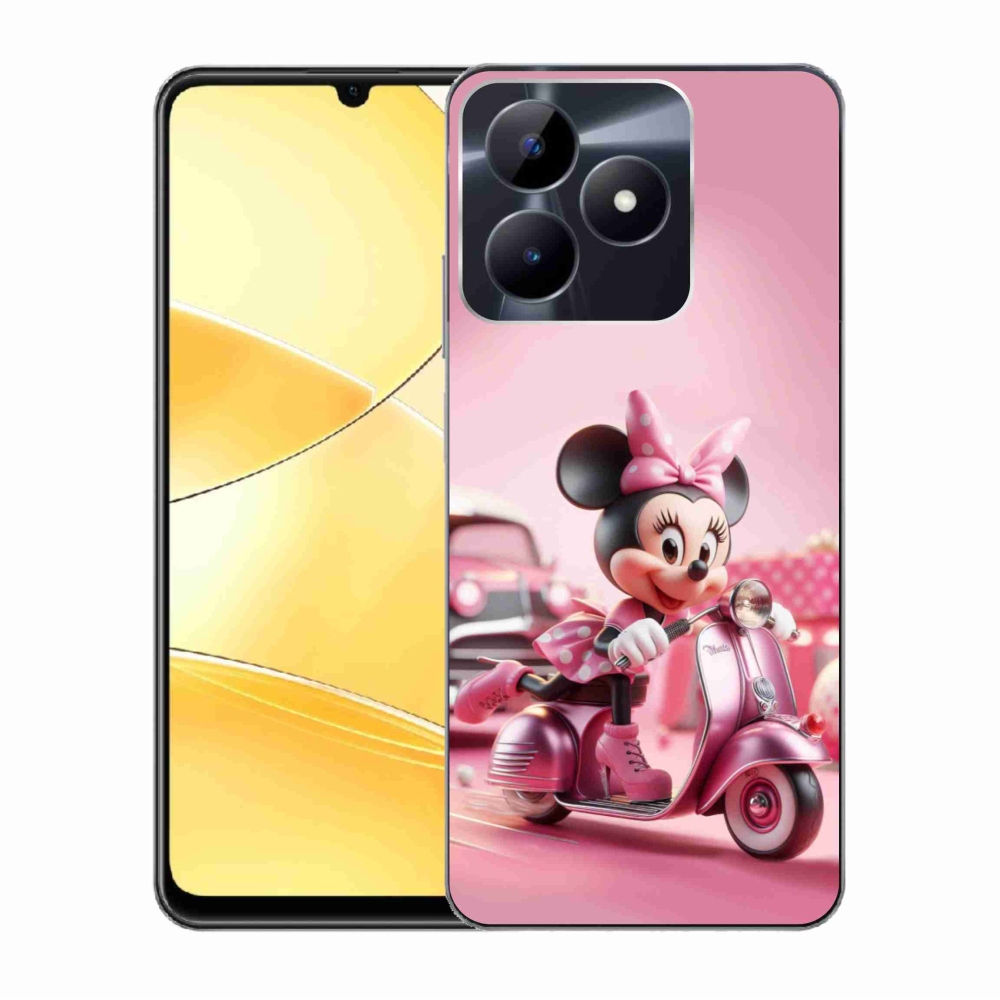 Zselés tok mmCase a Realme C51/C53 készülékhez - minnie 1