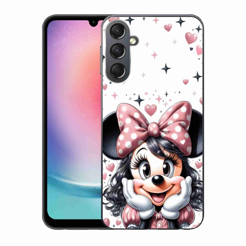 Zselés borítás mmCase Samsung Galaxy A24 készülékhez - minnie