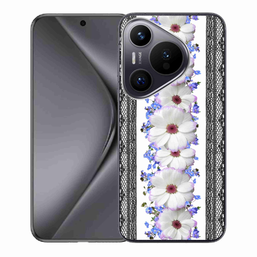 Gél borító mmCase a Huawei Pura 70 - virágokhoz 8