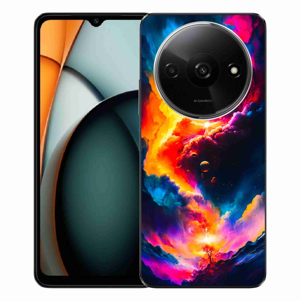 Gél borítás mmCase a Xiaomi Redmi A3-hoz - absztrakt motívum