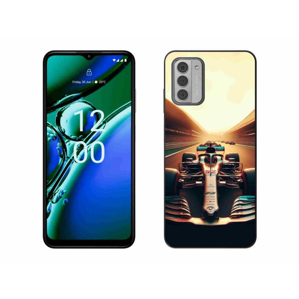 Zselés borítás mmCase a Nokia G42 készülékhez - formula 1