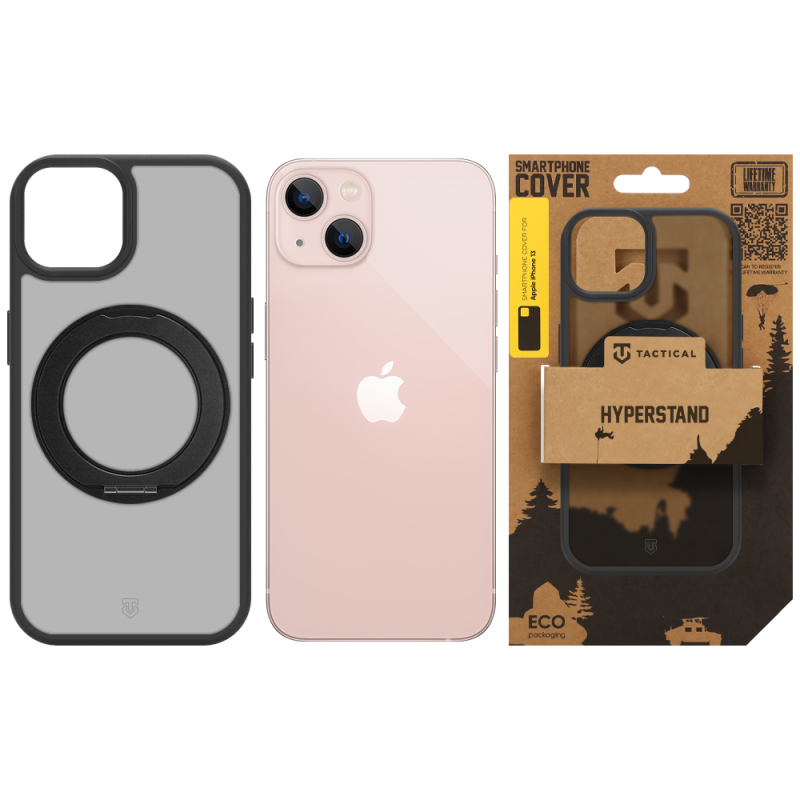 Tactical MagForce Hyperstand tok az Apple iPhone 13-hoz, Asphalt színben
