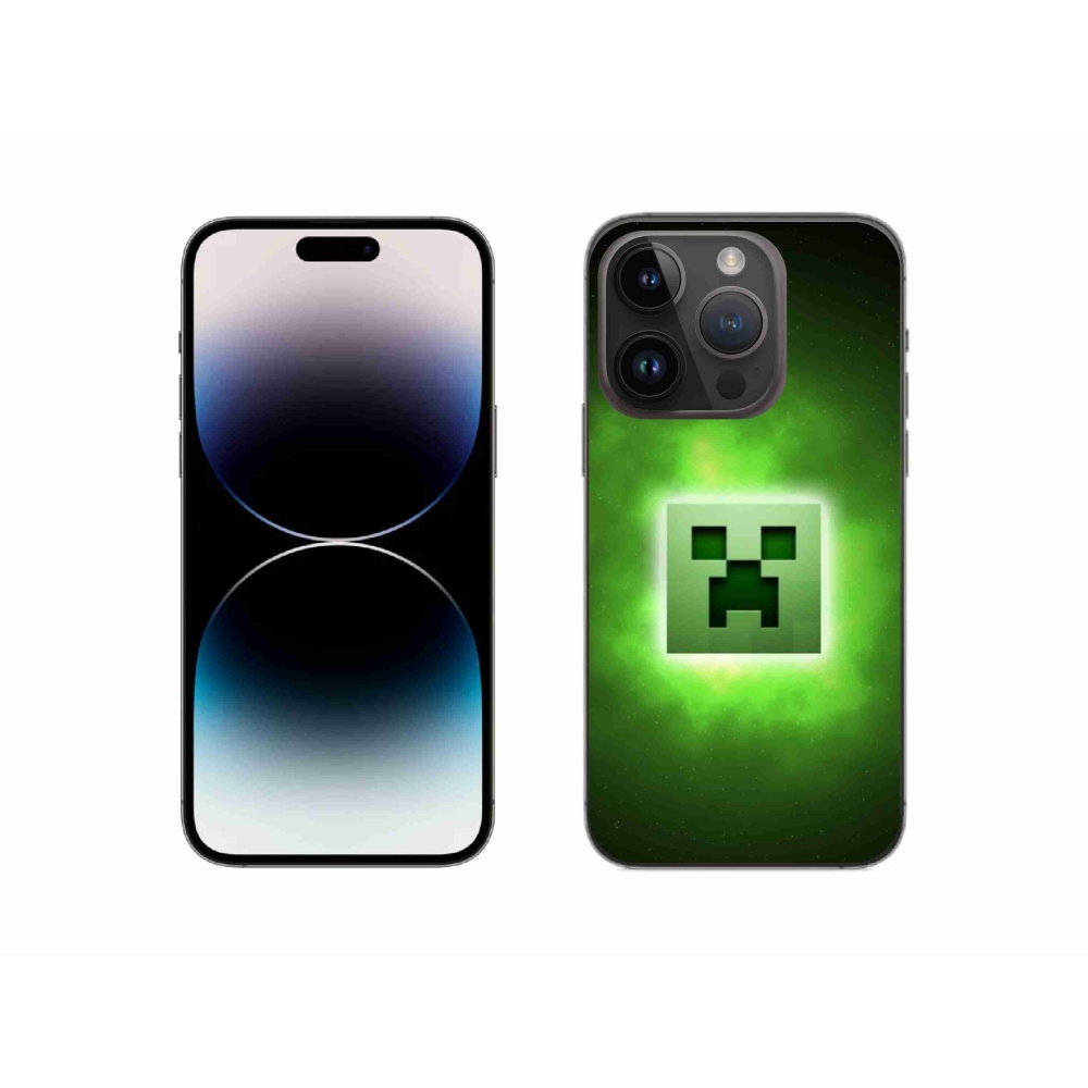Gél borítás mmCase iPhone 14 Pro 6.1 készülékhez - minecraft