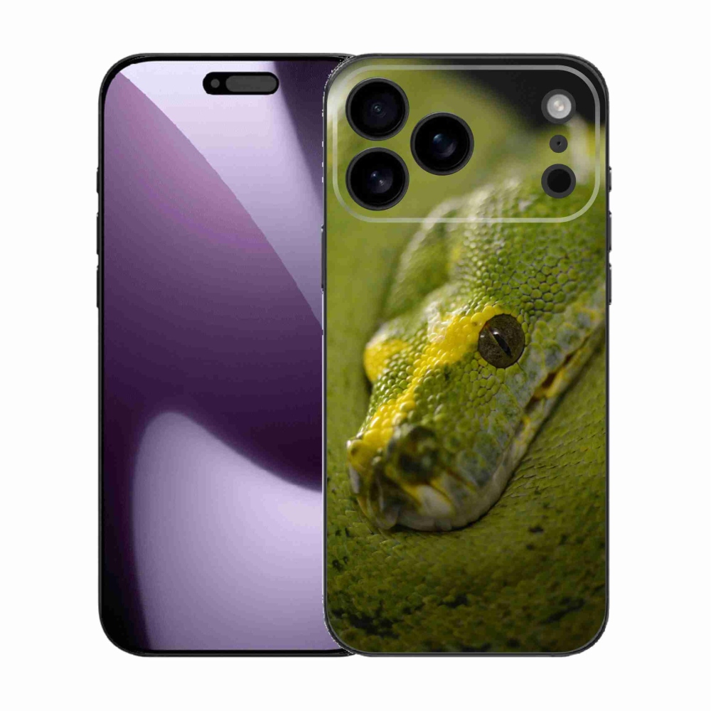 Zselés borítás mmCase iPhone 17 Pro Max készülékhez - kígyó 2