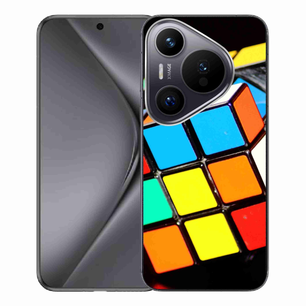 Gél tok mmCase a Huawei Pura 70 Pro számára - Rubik-kocka