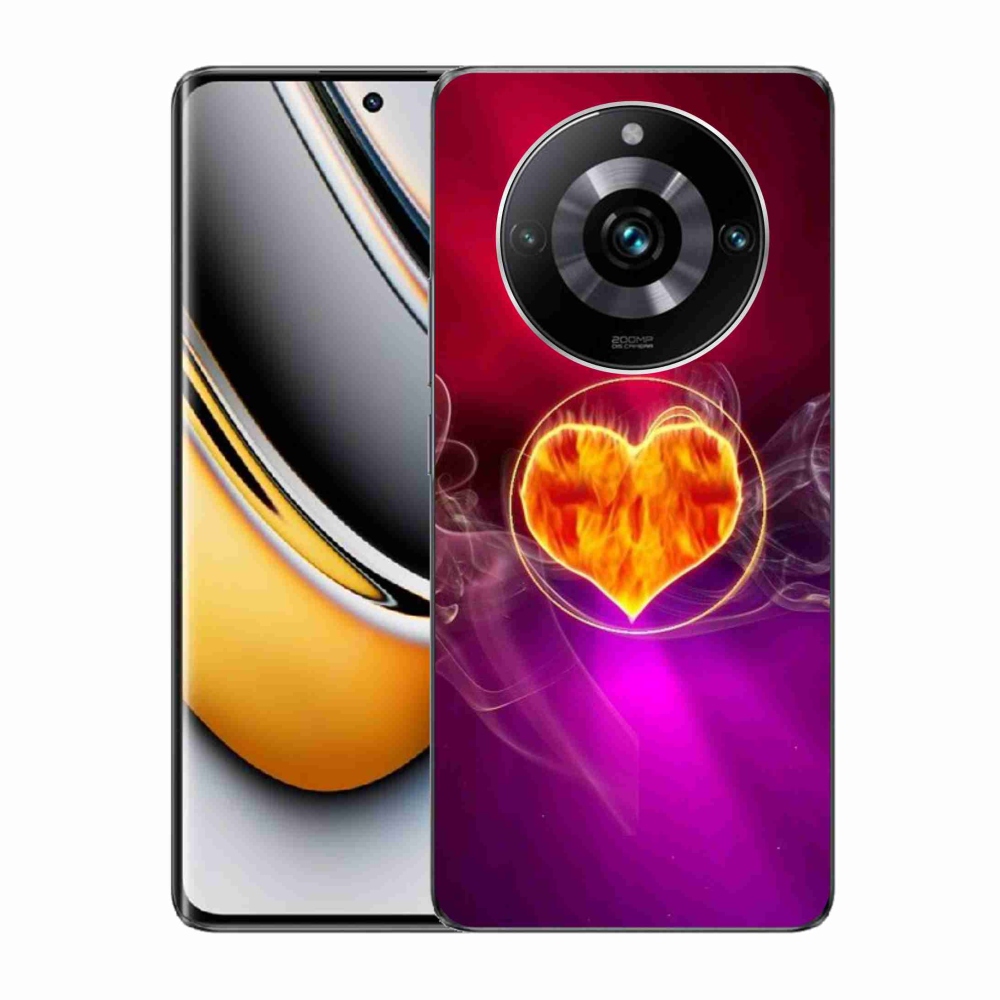 Gél borítás mmCase a Realme 11 Pro/11 Pro+ készülékhez - tüzes szív