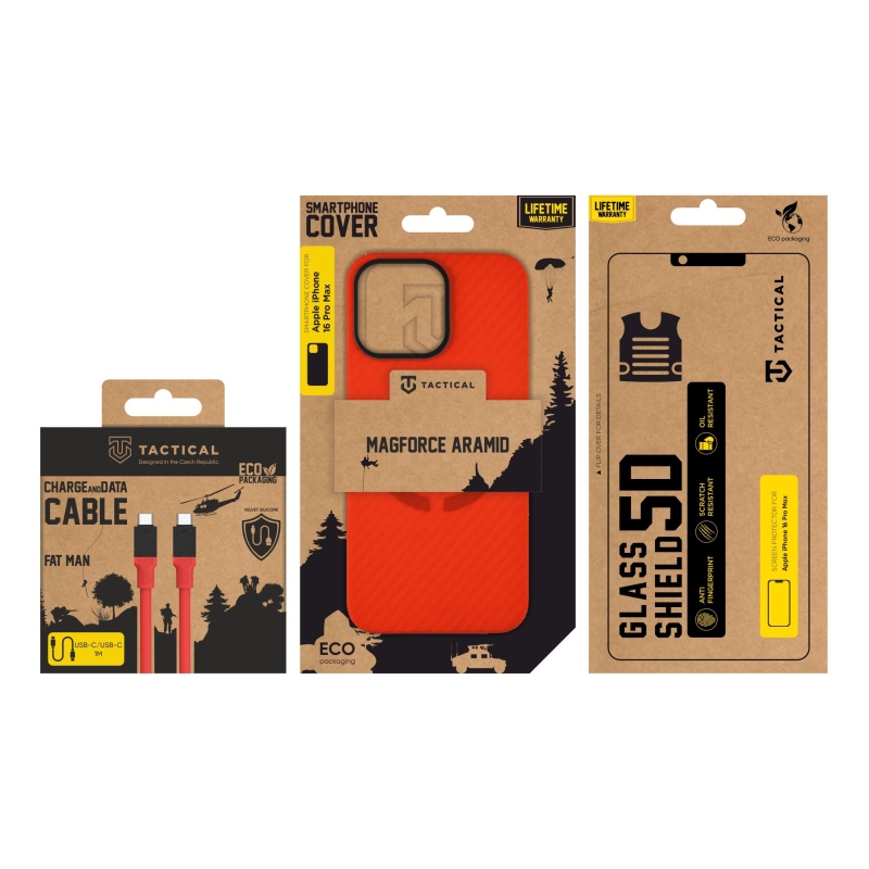 Tactical Red Limited Edition Combo az Apple iPhone 16 Pro Max készülékhez
