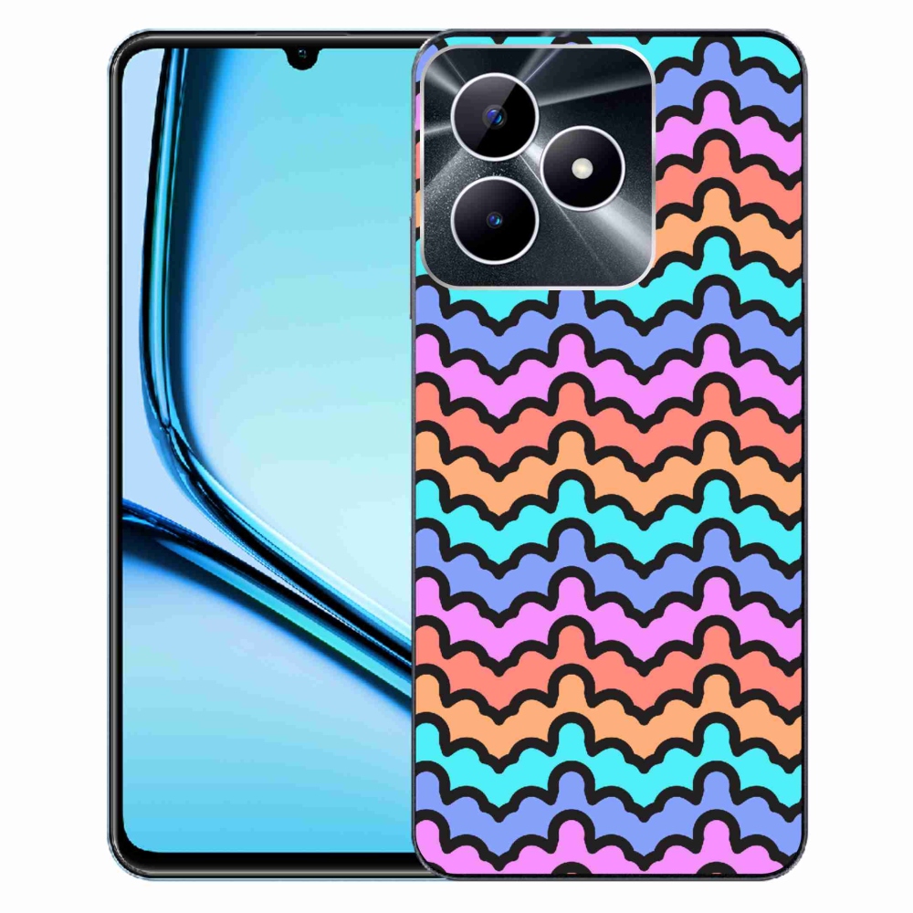 Zselés borító mmCase a Realme Note 50 készülékhez - absztrakt motívum 30