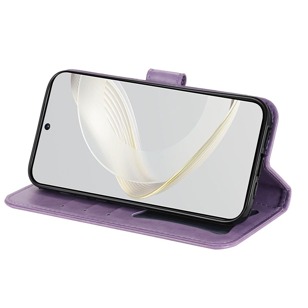 Mandala könyv tok Huawei Nova 11-hez - lila