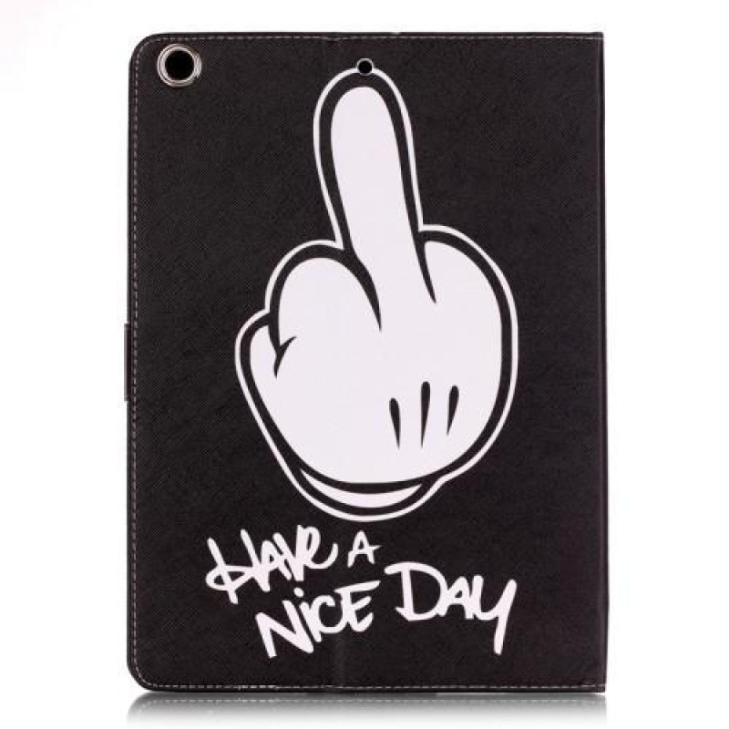 Kép PU bőr könyvtáska iPad mini / iPad mini 2 / iPad mini 3 - Szép napot kívánunk!