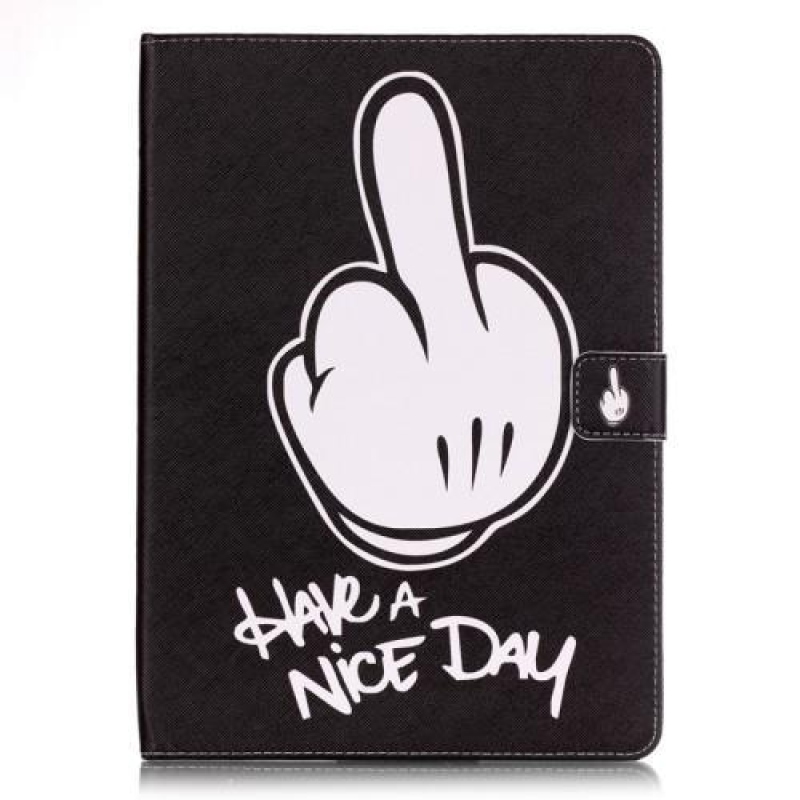 Kép PU bőr könyvtáska iPad mini / iPad mini 2 / iPad mini 3 - Szép napot kívánunk!