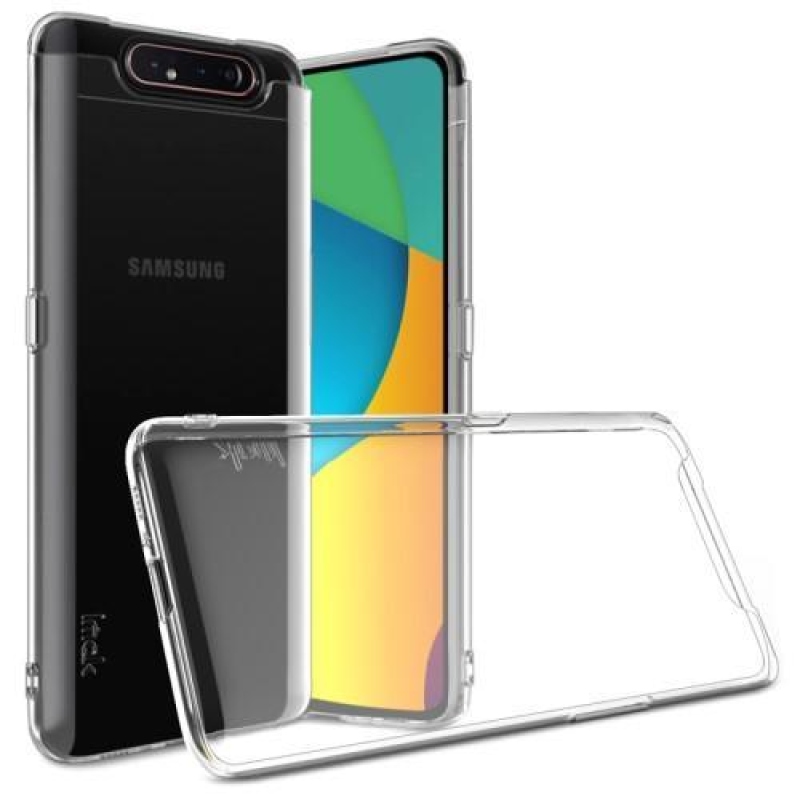 IMAK zselés tok Samsung Galaxy A80 - átlátszó