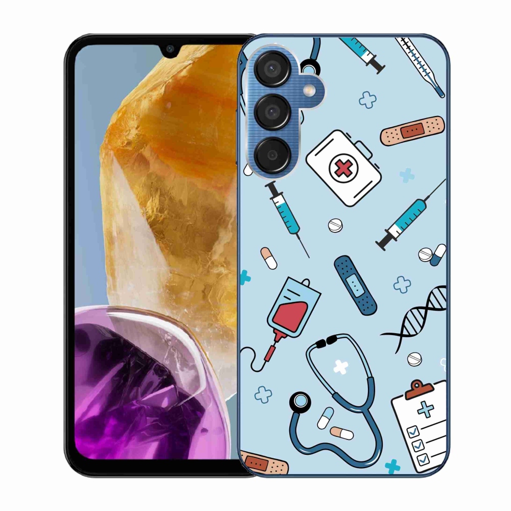 Gél védőburkolat mmCase Samsung Galaxy M15 5G - egészség 1