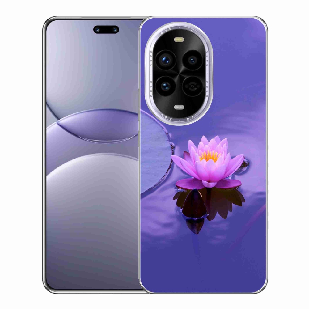 Gél borítás mmCase a Huawei Nova 13 Pro 5G számára - virág a vízen