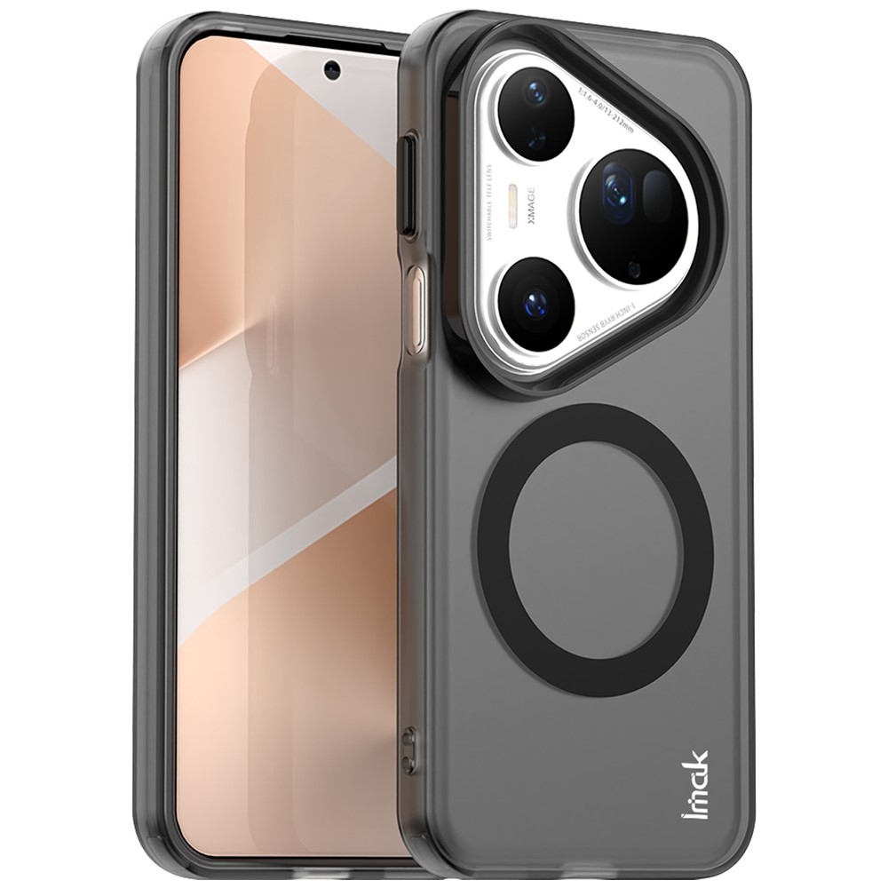 IMK candy gél tok MagSafe-fel Huawei Pura 80 Ultra - fekete