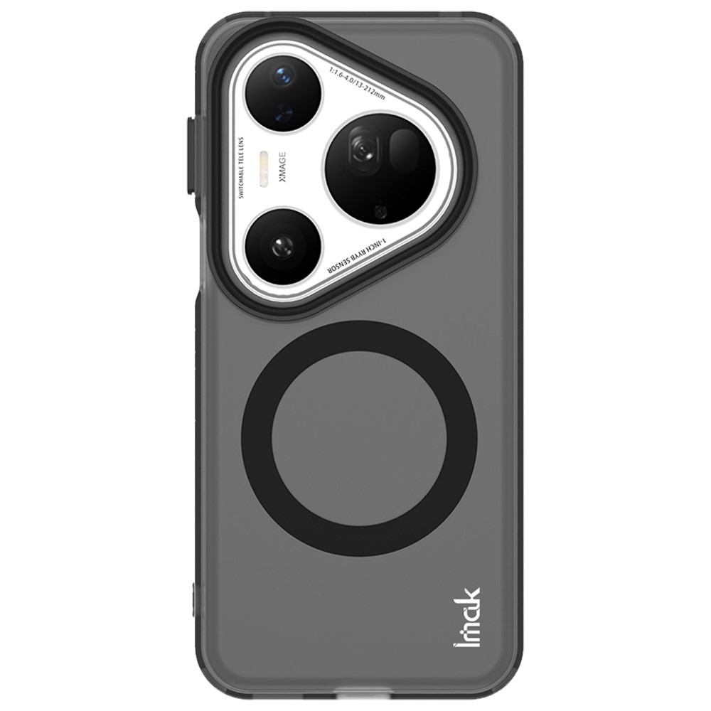 IMK candy gél tok MagSafe-fel Huawei Pura 80 Ultra - fekete