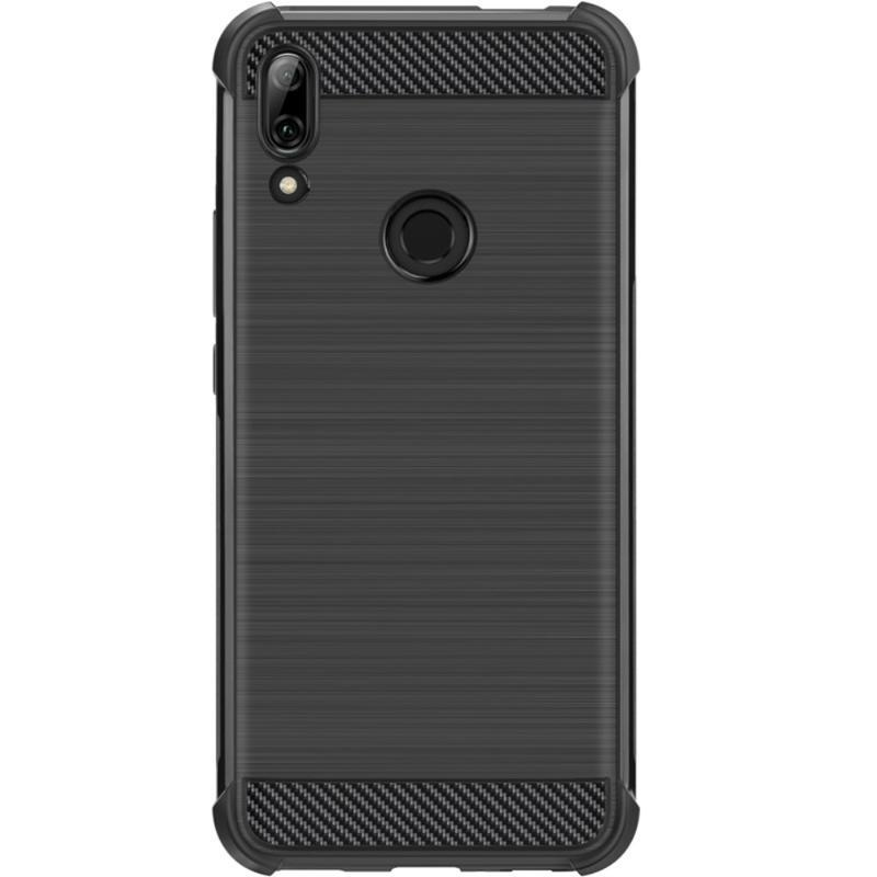 IMK Fiber gélálló borítás Huawei P Smart Z készülékhez - fekete