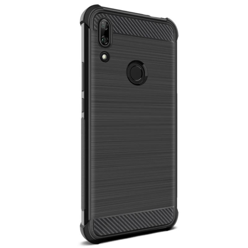 IMK Fiber gélálló borítás Huawei P Smart Z készülékhez - fekete