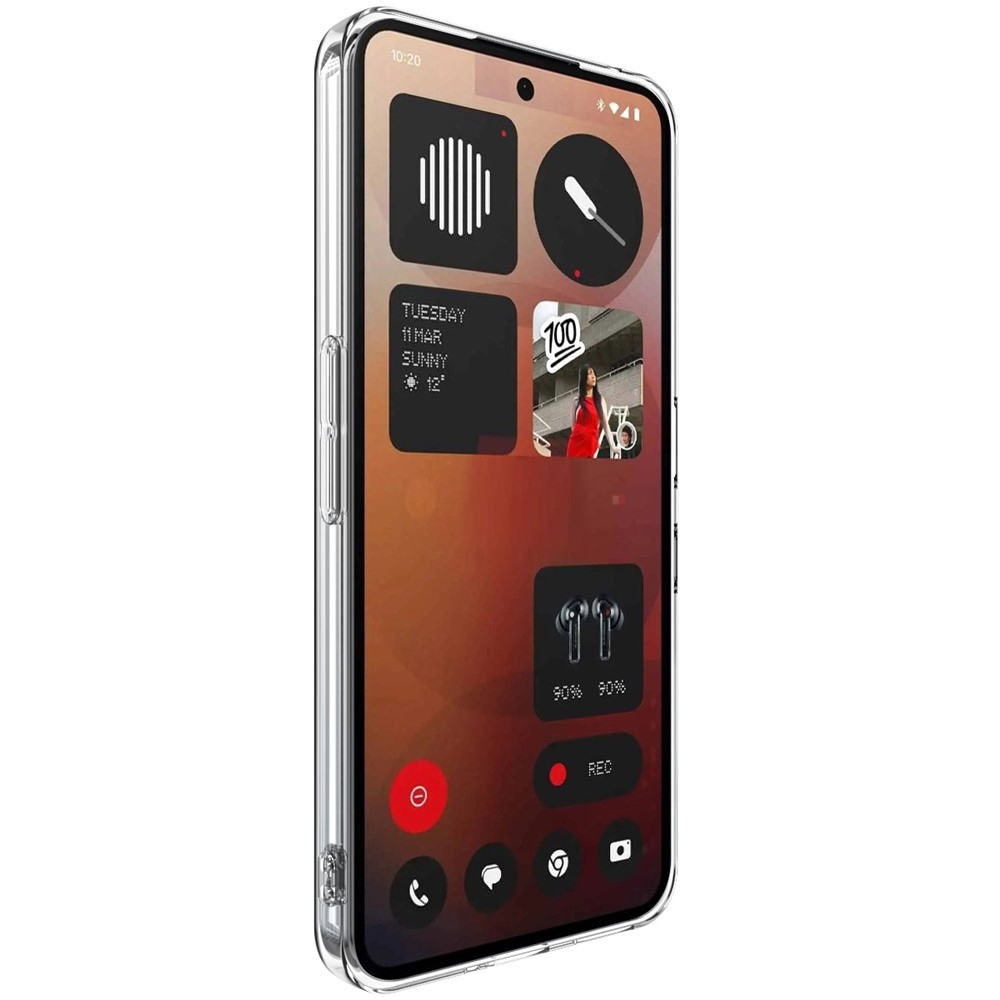 IMK zselés tok Nothing Phone (3a) - átlátszó