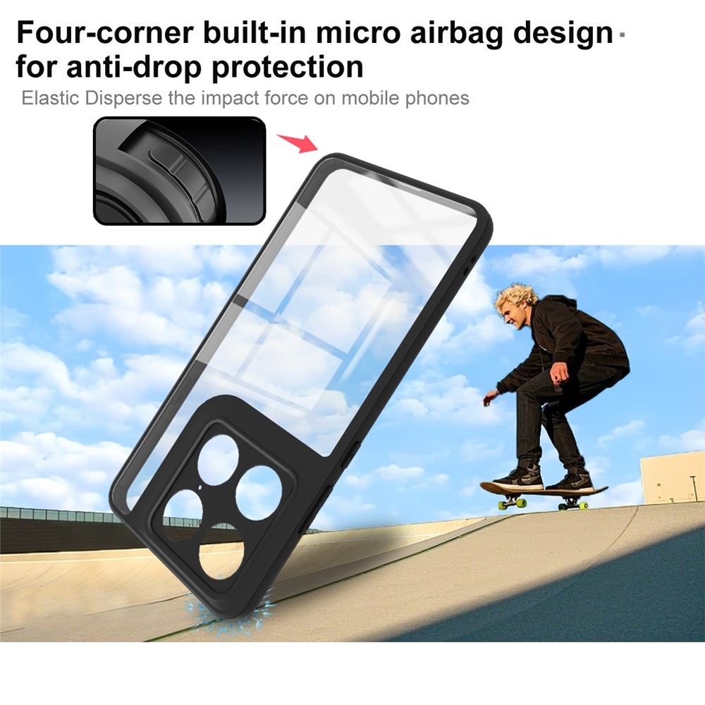 IMK zselés tok kemény hátlappal a Motorola Signature 5G készülékhez - fekete