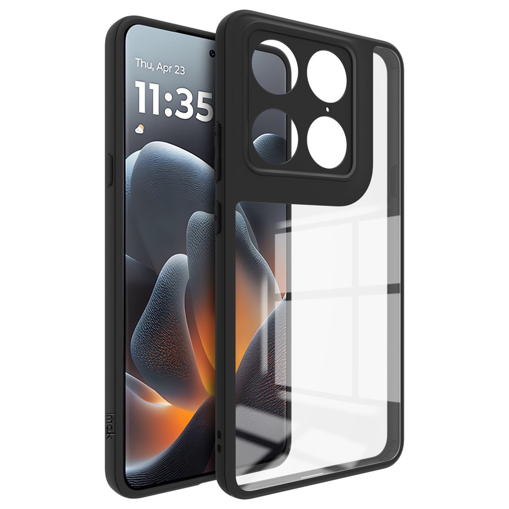 IMK zselés tok kemény hátlappal a Motorola Signature 5G készülékhez - fekete