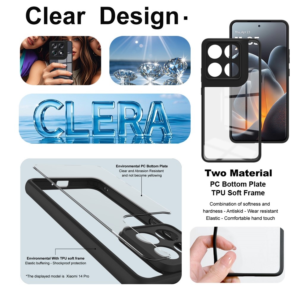 IMK zselés tok kemény hátlappal a Motorola Signature 5G készülékhez - fekete