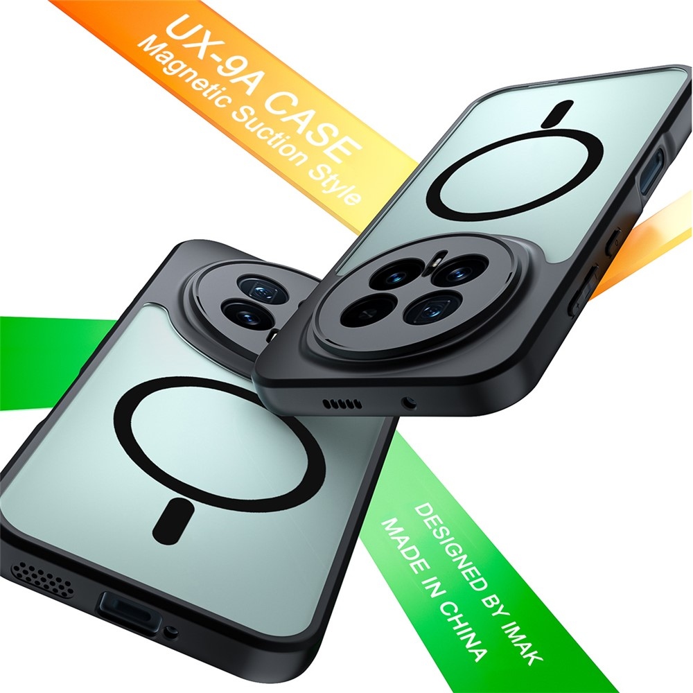 IMK zselés tok MagSafe támogatással a Honor Magic 8 Pro 5G készülékhez - fekete