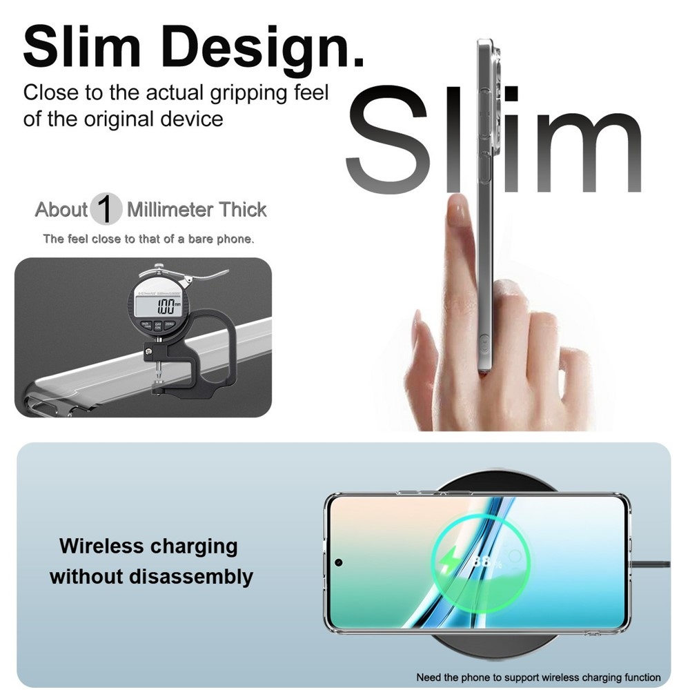 IMK átlátszó zselés tok Xiaomi Poco M8 5G/Redmi Note 15 5G - átlátszó