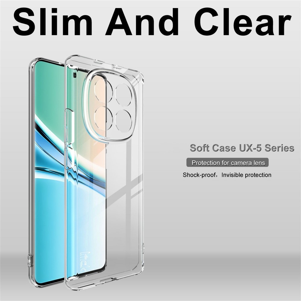 IMK átlátszó zselés tok Xiaomi Poco M8 5G/Redmi Note 15 5G - átlátszó