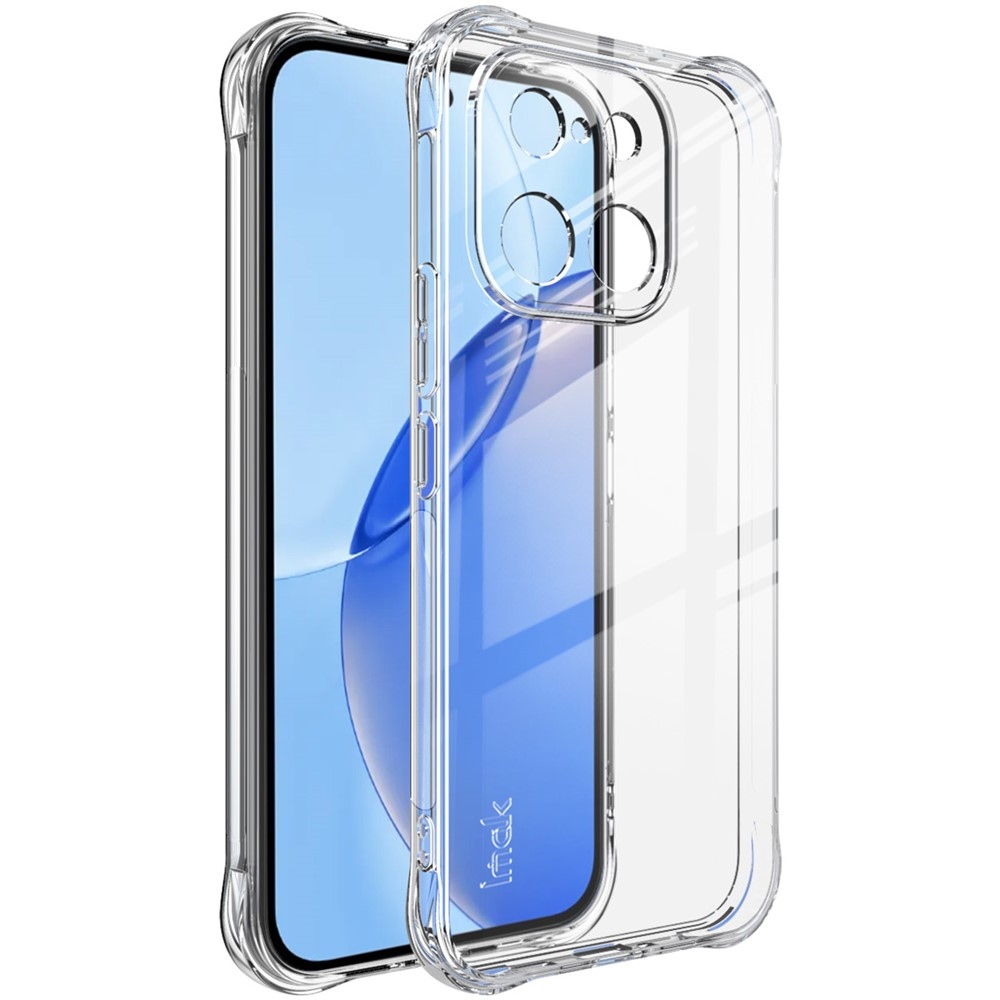 IMK átlátszó zselés tok megerősített sarkokkal a Realme 16 Pro 5G készülékhez - átlátszó
