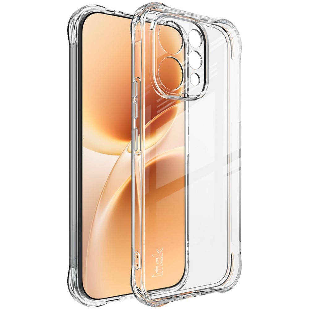 IMK átlátszó zselés tok megerősített sarkokkal a Vivo V70 5G készülékhez